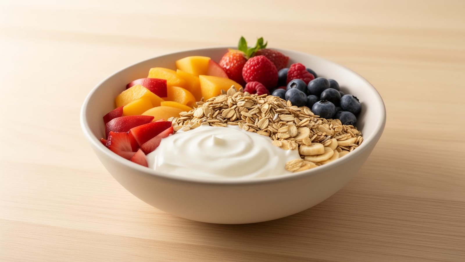 Comida saudável e deliciosa